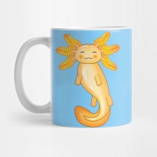 Gold Axolotl Mug
